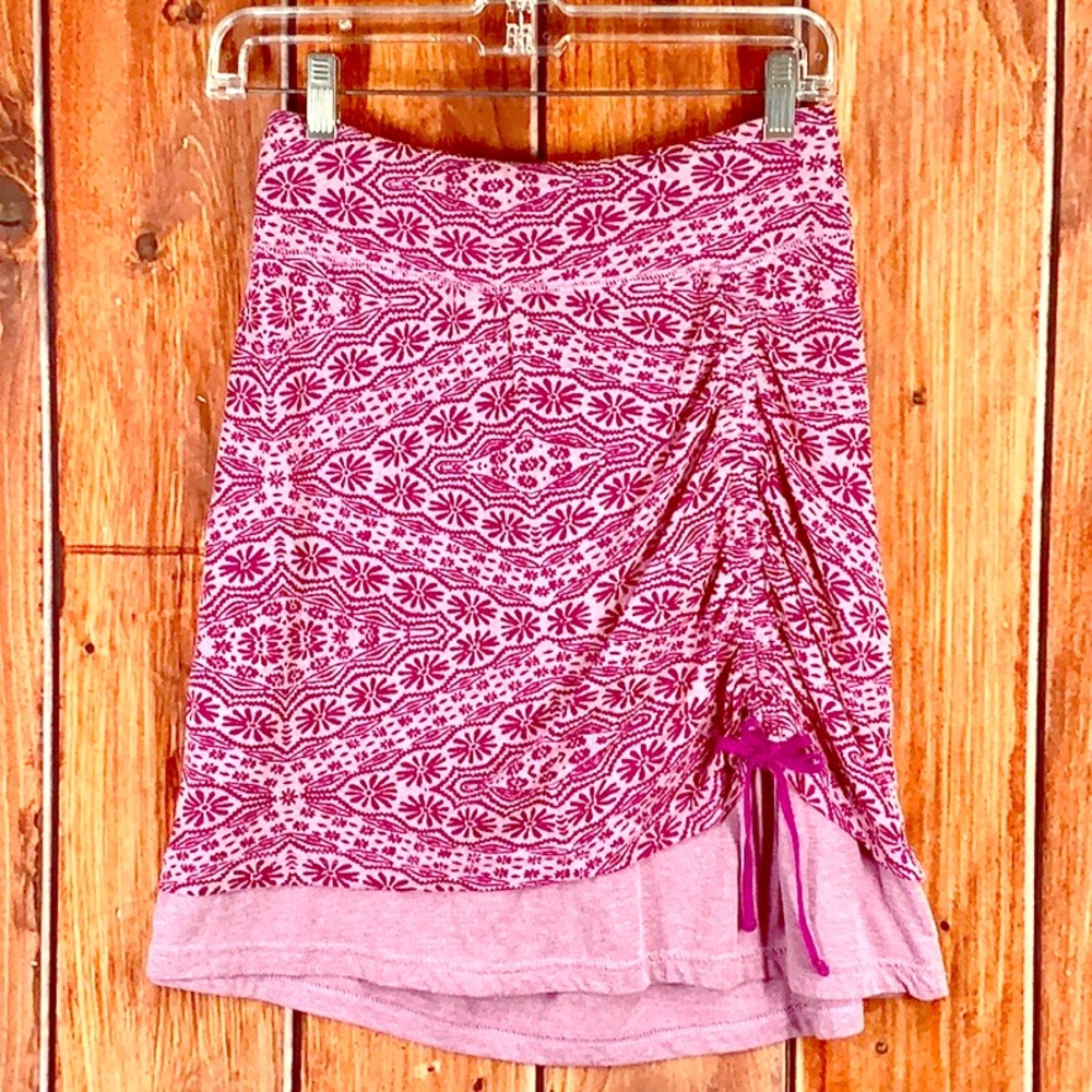 Athleta Active Floral Print Skirt M